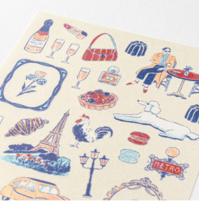 Stickers repositionnables par pays
